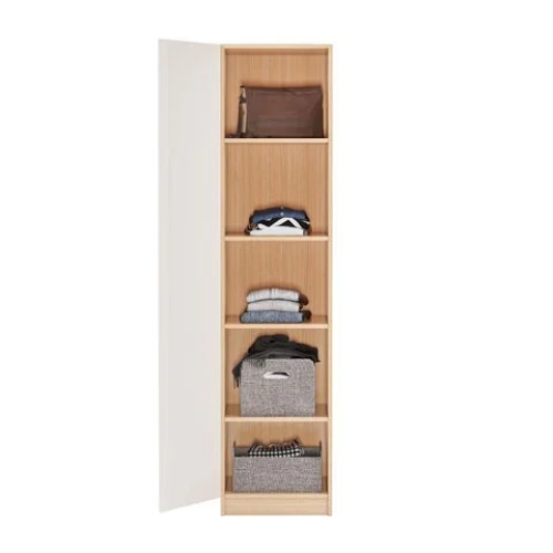 MOHO VIENNA 201 Wooden Wardrobe with Shelves