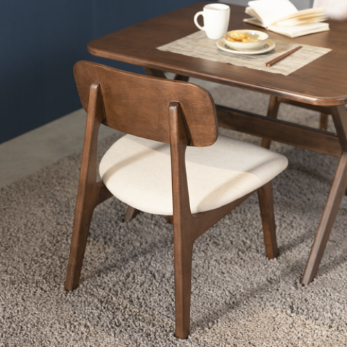 MOHO VLINE 601 Dining Chair (Natural Rubberwood)