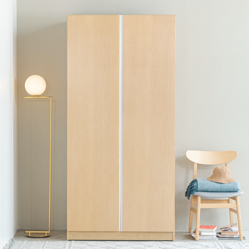 MOHO VIENNA 201 2-Door Wooden Wardrobe
